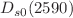 $$D_{s0}(2590)$$
