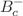 $$B_c^-$$