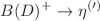 $$B(D)^+ \rightarrow \eta ^{(\prime )}$$