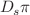 $$D_{s}\pi $$
