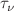 $$\tau _{\nu }$$