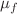 $$\mu _f$$