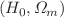 $$(H_0, \Omega _{m})$$