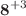 $${\textbf{8}}^{+3}$$