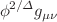 $$\phi ^{2/\Delta }g_{\mu \nu }$$
