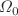 $$\Omega _0$$