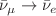 $$\bar{\nu }_{\mu } \rightarrow \bar{\nu }_{e}$$