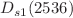 $$D_{s1}(2536)$$