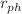 $$r_{ph}$$