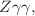 $$Z\gamma \gamma ,$$