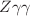 $$Z\gamma \gamma $$