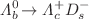 $${{\varLambda } ^0_{b}} \!\rightarrow {{\varLambda } ^+_{c}} {{D} ^-_{s}} $$