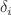 $$\delta _i$$