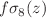 $$f\sigma _8(z)$$