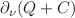 $$\partial _{\nu }(Q+C)$$