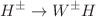 $$H^{\pm }\rightarrow W^{\pm }H$$