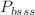 $$P_{bsss}$$