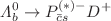 $$\Lambda _b^0\rightarrow P_{\bar{c}s}^{(*)-} D^+ $$