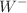 $$W^{-}$$