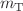 $$m_{\textrm{T}}$$