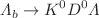 $$\Lambda _b\rightarrow K^0D^0\Lambda $$