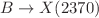 $$B\rightarrow X(2370)$$