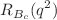 $$R_{B_c}(q^2)$$