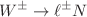 $$W^\pm \rightarrow \ell ^\pm N$$