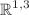$${\mathbb R}^{1,3}$$