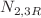 $$N_{2,3R}$$