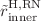$$\tilde{r}_{\text {inner}}^{\text {H,RN}}$$
