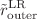 $$\tilde{r}_{\text {outer}}^{\text {LR}}$$