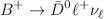 $$B^+\rightarrow {\bar{D}}^0\ell ^+\nu _{\ell }$$