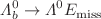 $$\Lambda _b^0\rightarrow \Lambda ^0 E_{\textrm{miss}}$$