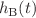 $$h_{\text {B}}(t)$$