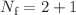 $${N_\textrm{f}}=2+1$$