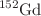 $$^{152}\hbox {Gd}$$