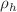 $$\rho _{h}$$