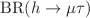 $$\textrm{BR}(h\rightarrow \mu \tau )$$