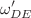 $$\omega _{DE}'$$