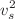 $$v_s^2$$