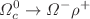 $$\Omega _c^0 \rightarrow \Omega ^- \rho ^+$$