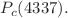 $$ P_c(4337) .$$