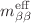 $$m^{\textrm{eff}}_{\beta \beta }$$