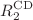 $$R_2^{\textrm{CD}}$$