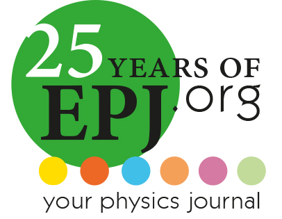 EPJ 25th anniversary logo